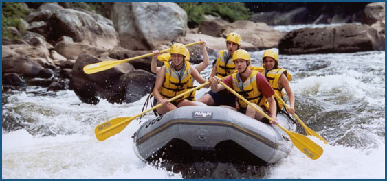 Rafting in Nepal